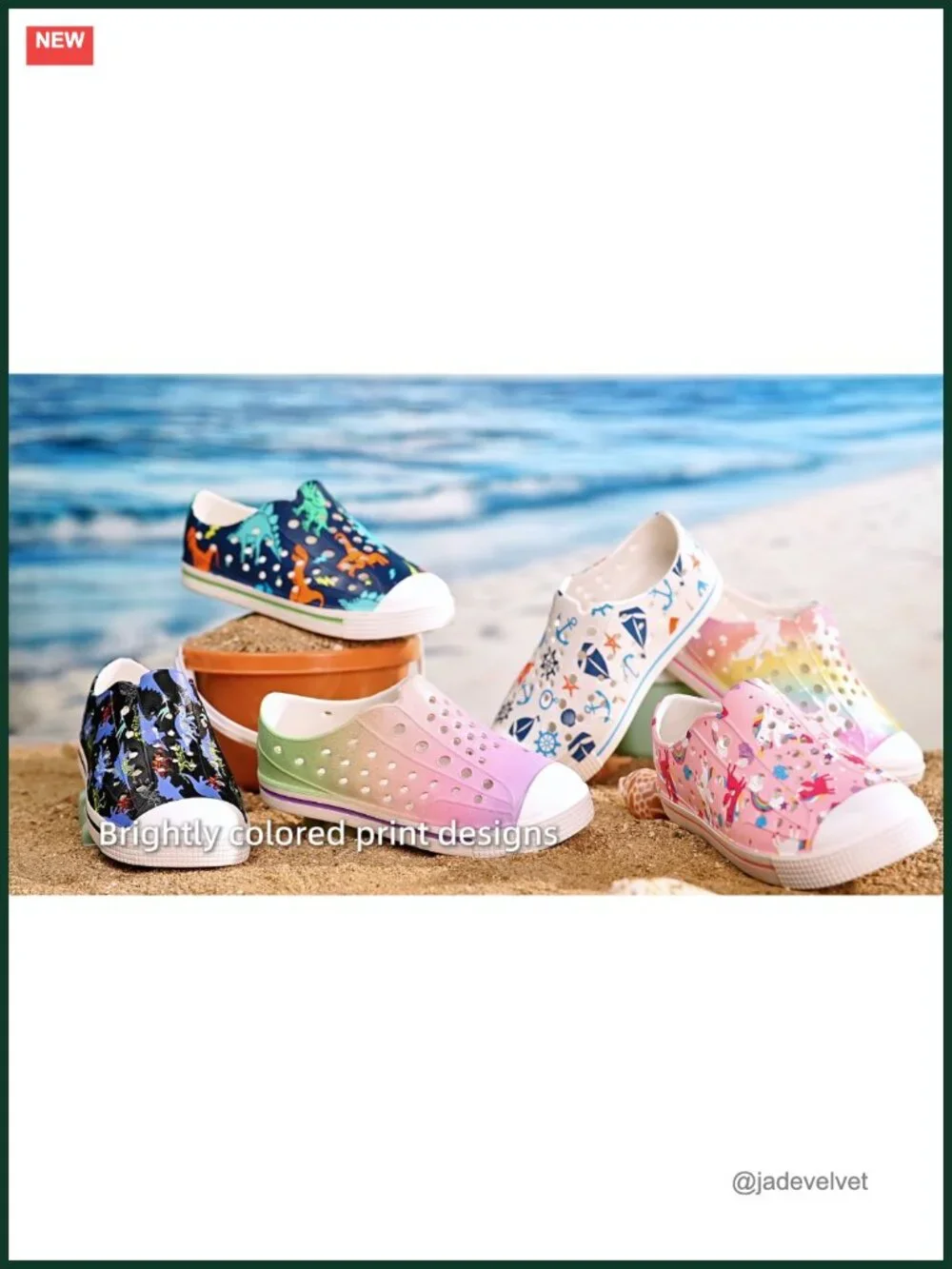 Toddler Water Shoes Lightweight Slip On Quick Dry Pool Beach Sneakers